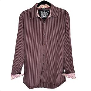 Keanan Duffty X Englands Dreaming Hipster Rock Preppy‎ Button Shirt Mens Medium